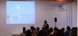 Charla sobre ¿Qué es la Lectura Fácil? en la Biblioteca de Eskoriatza