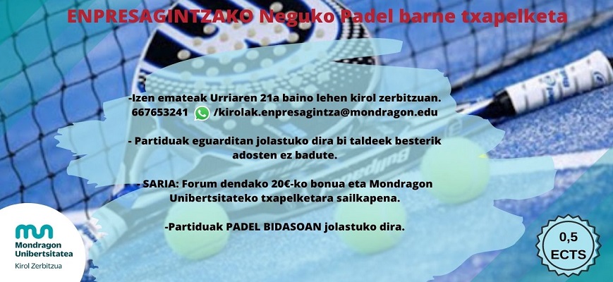 Bidasoa - Winter - Padel