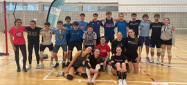Today, the Mondragon University Volleyball Championship was played.