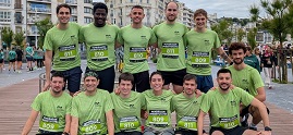 We took part in the 17th Donostia company race