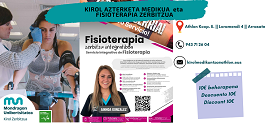 Fisioterapia zerbitzuan beherapena