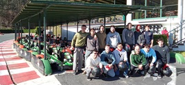 Karting txapelketa Gueñesen.