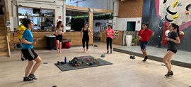 La semana pasada finalizó el segundo curso de escalada en Bilbao