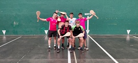 Today the HUHEZI paddle tennis tournament was played