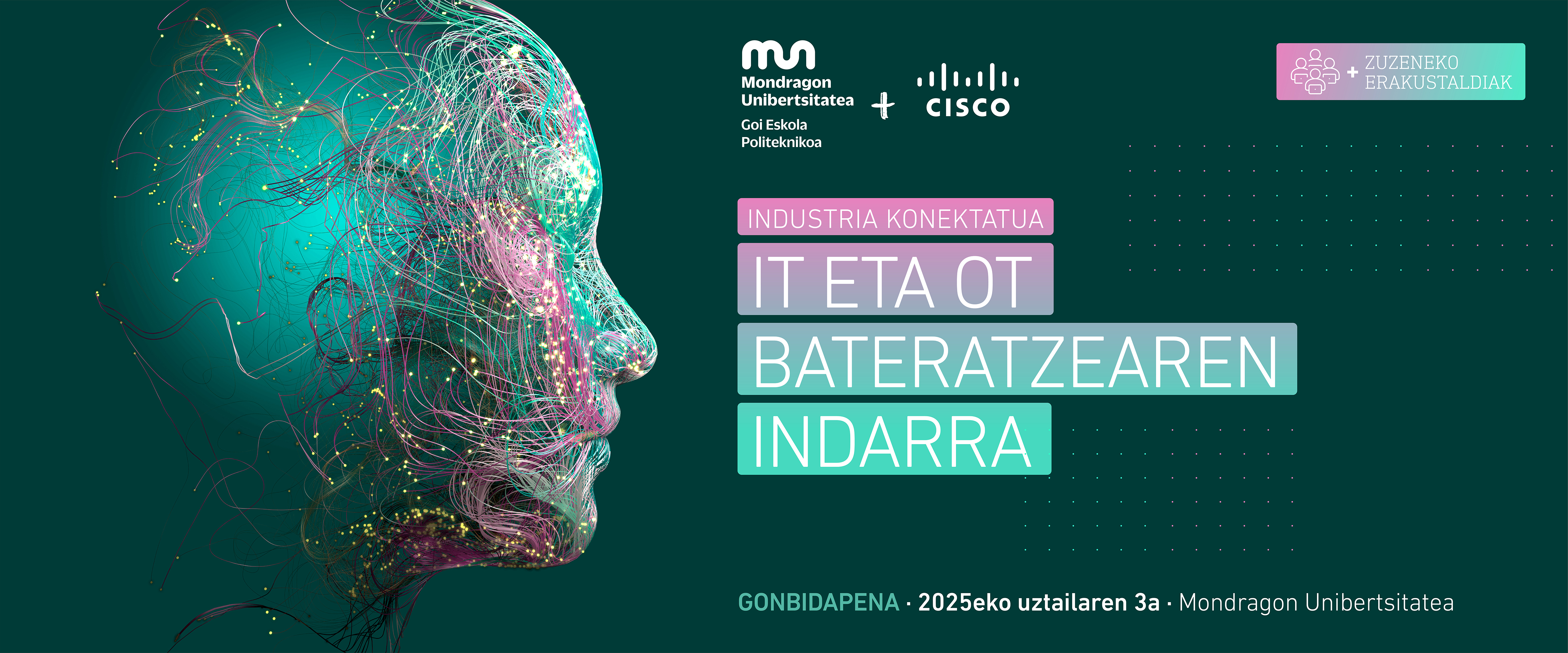 Industria konektatua: IT eta OT bateratzearen indarra - Mondragon Unibertsitateko Jardunaldi Teknologikoak