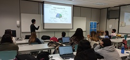 Charla de Asier Erramuzpe en el Máster en Tecnologías Biomédicas