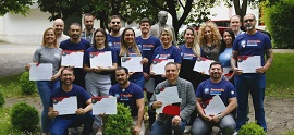 Professional training teachers from Brazil visited the Escuela Politécnica
