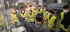 Student visit to Fagor Ederlan