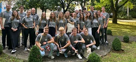 German students and professors have completed an intensive program at Mondragon University’s Higher Polytechnic School.