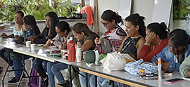 10 representatives from a training program offered in the Colombian department of Cauca visit the Basque Country